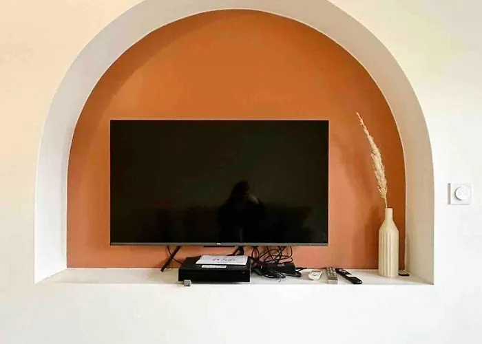 Apartmán Le Claridge - 4 Prs - Clim - Balcon - 5 Min Plages Antibes