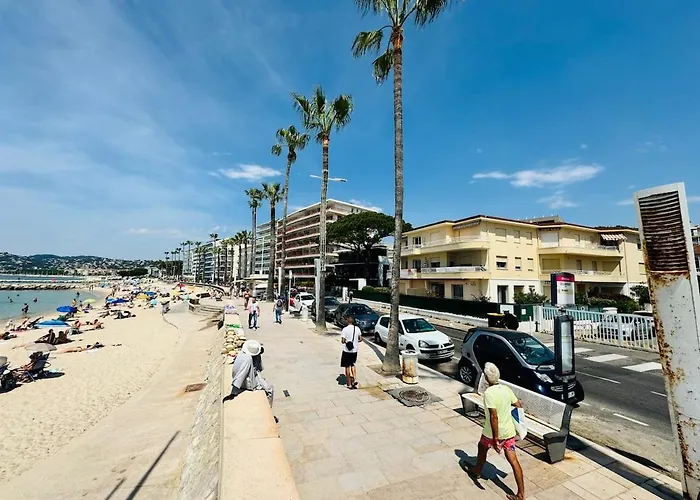 Le Claridge - 4 Prs - Clim - Balcon - 5 Min Plages Apartmán *