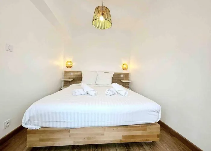 Apartmán Le Claridge - 4 Prs - Clim - Balcon - 5 Min Plages Antibes
